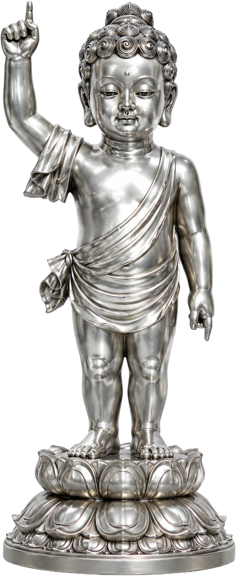 Tượng bé Siddhartha Gautama, phật đản sanh 3