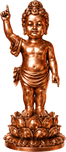 Tượng bé Siddhartha Gautama, phật đản sanh 5
