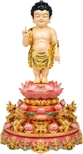 Tượng bé Siddhartha Gautama, phật đản sanh 7