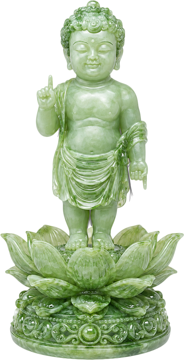 Tượng bé Siddhartha Gautama, phật đản sanh 8