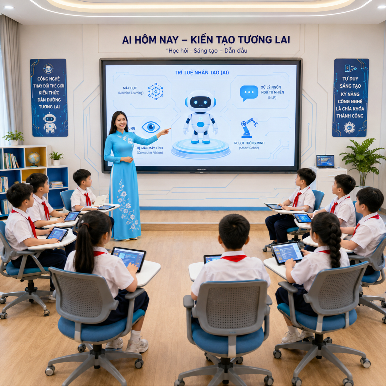 Lớp học, trí tuệ nhân tạo 11