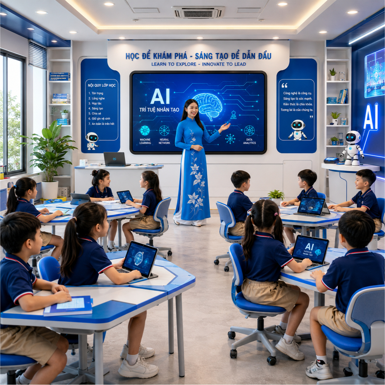 Lớp học, trí tuệ nhân tạo 9