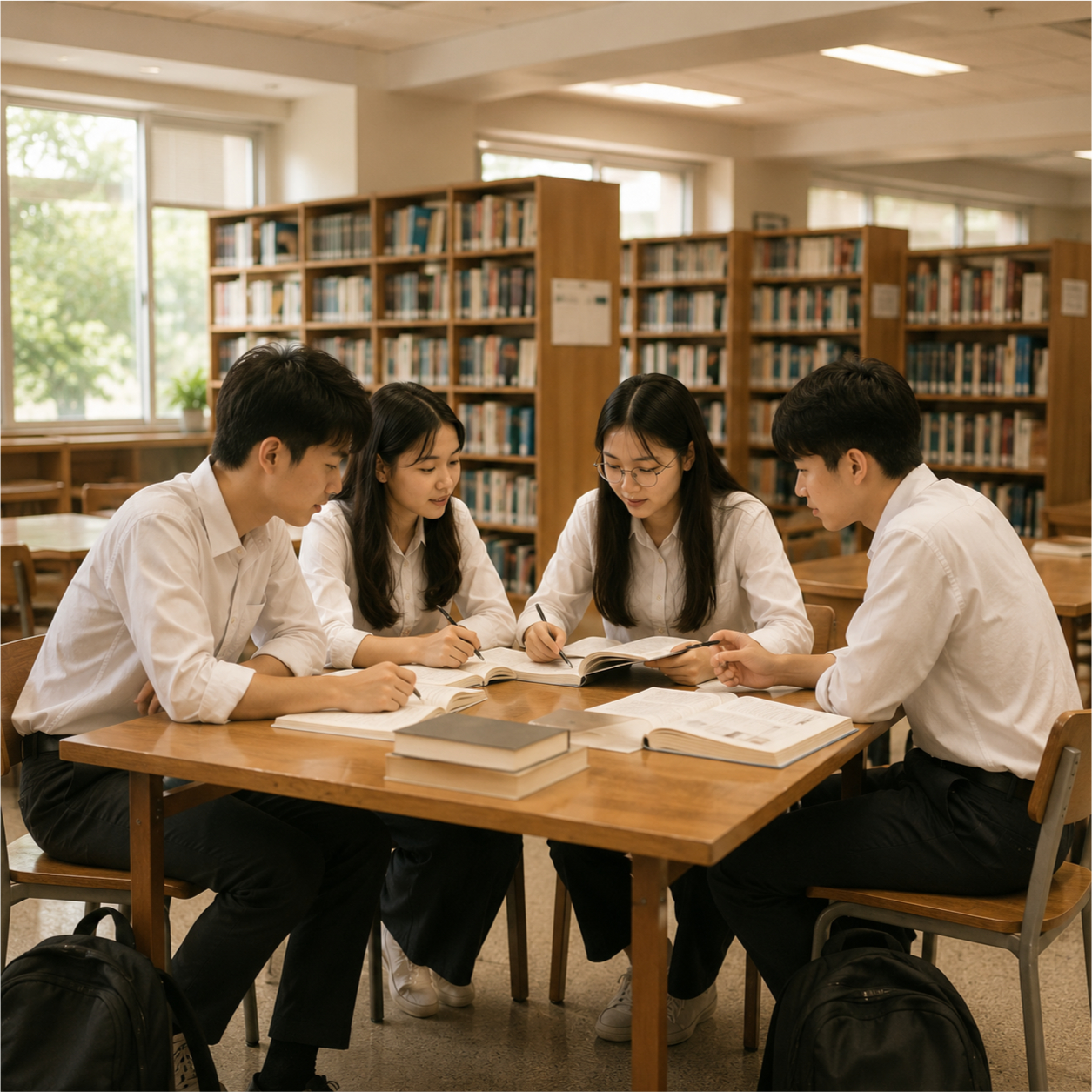 Học sinh, lớp học, vui vẻ 8
