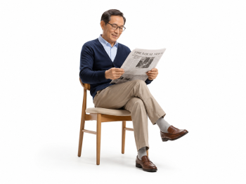 Chàng trai, đọc báo 23