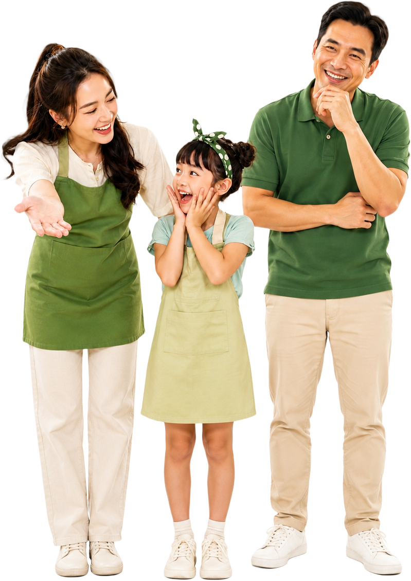 Gia đình, vui vẻ 240