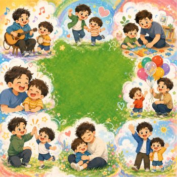 Bố và con, vui vẻ 27