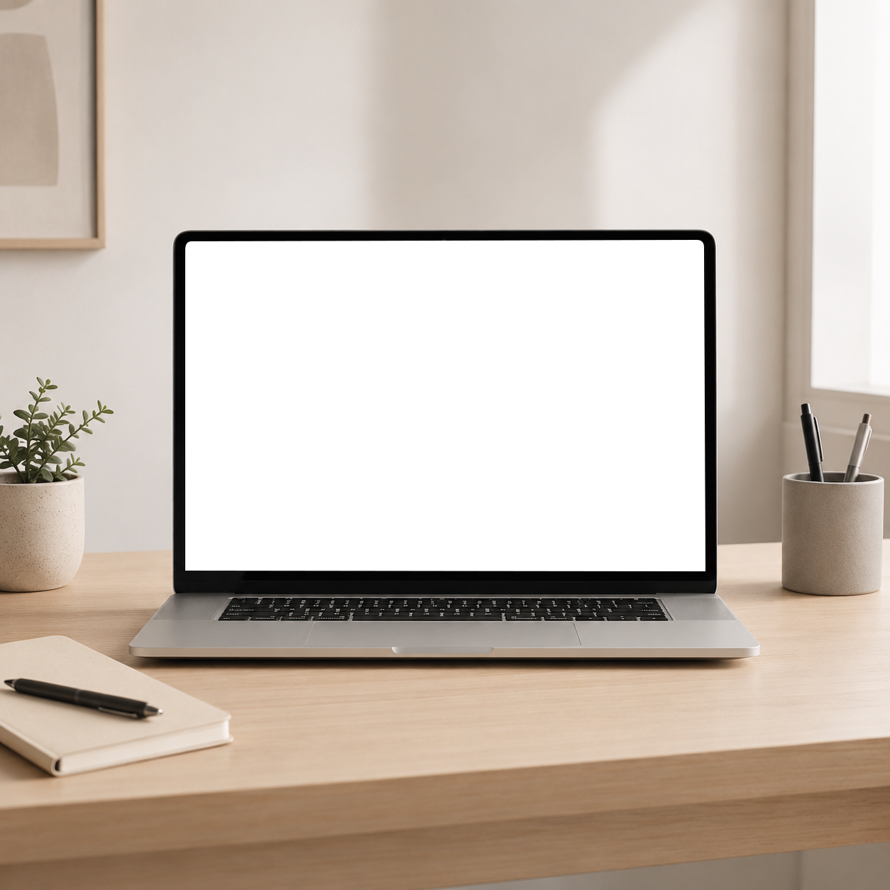 Laptop, căn phòng