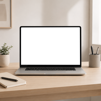 Laptop, căn phòng