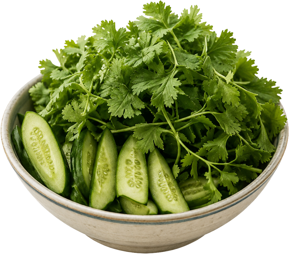 Rau củ, tươi mát 1
