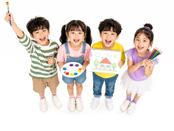 Cô bé, cậu bé, vui vẻ 9