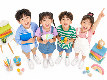 Cô bé, cậu bé, vui vẻ 4