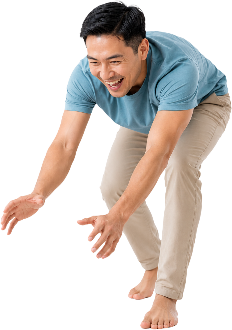Bố, vui vẻ
