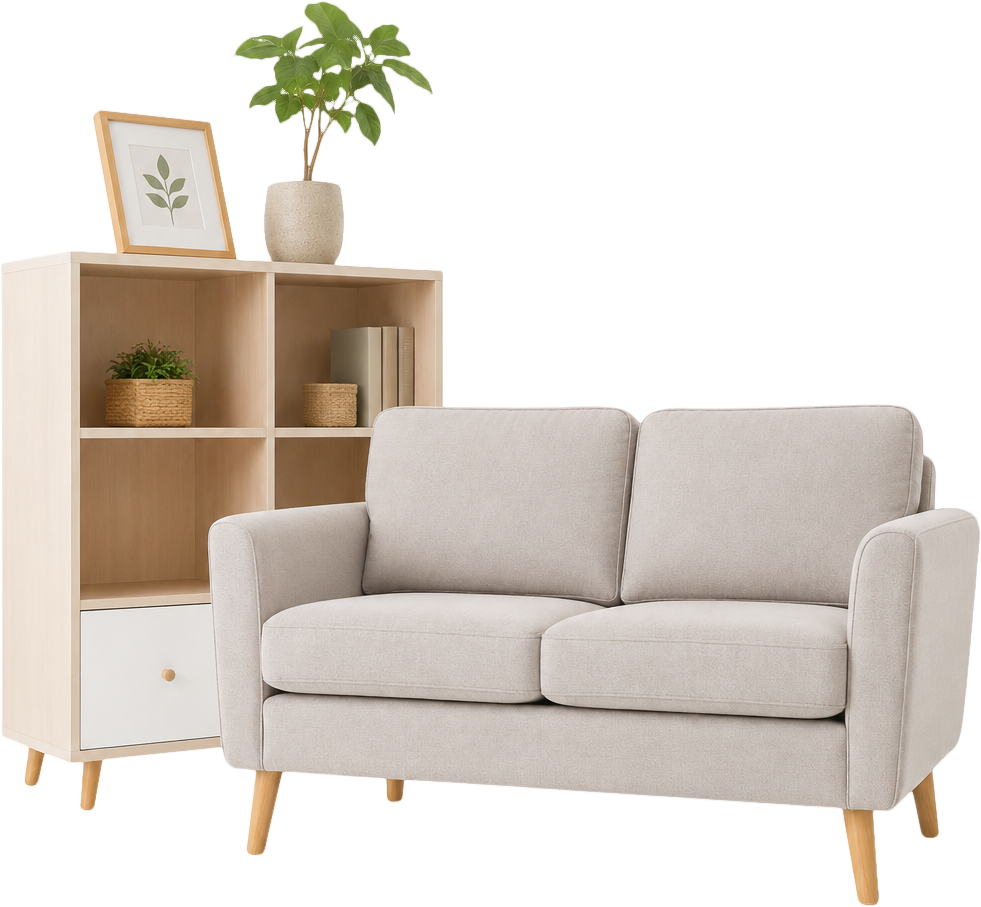 Sofa, kệ tủ