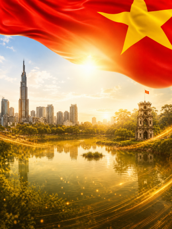 Thành phố, lá cờ