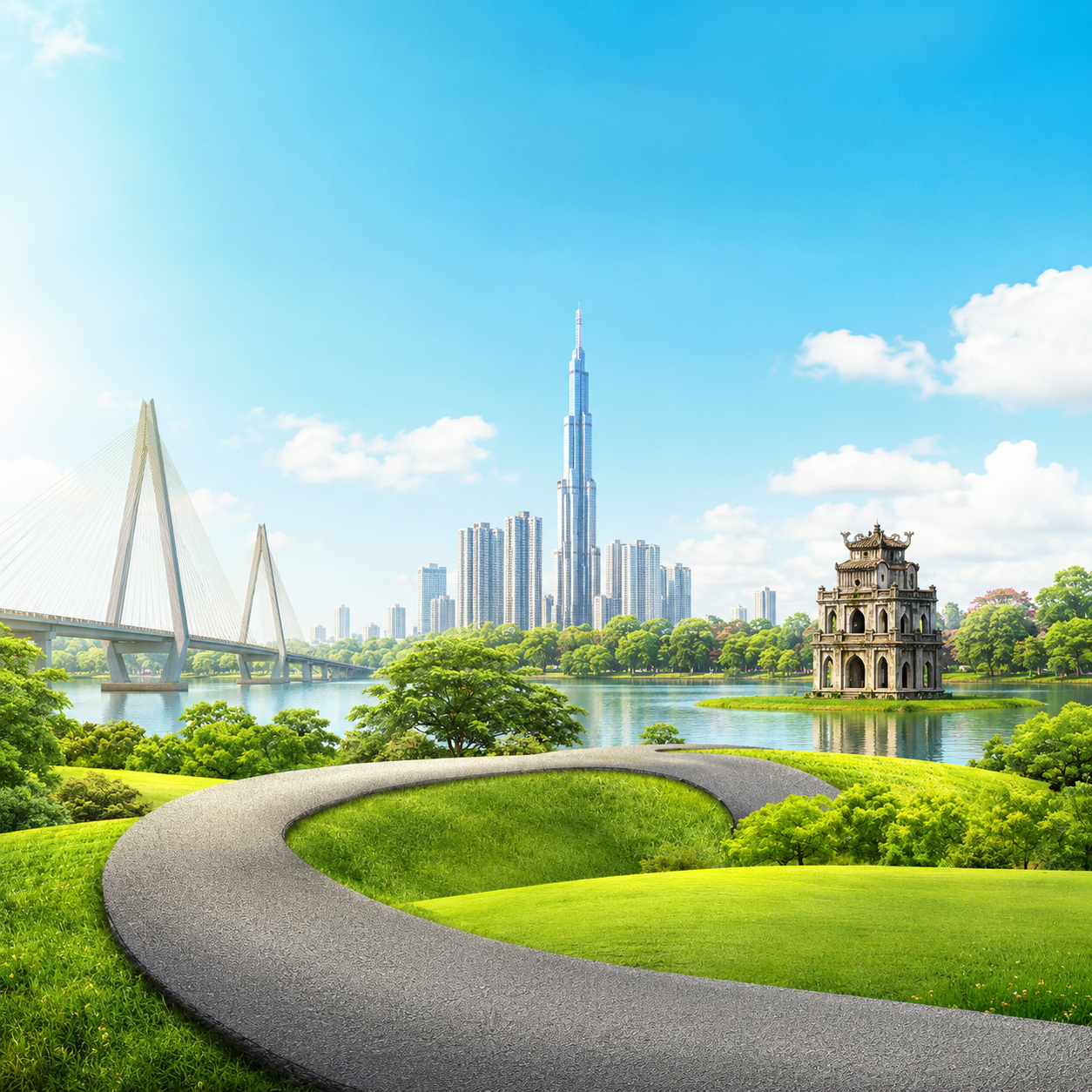 Con đường, thành phố 9