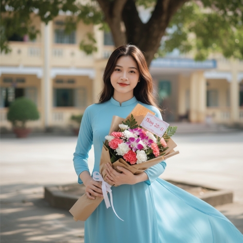 Dưới sân trường