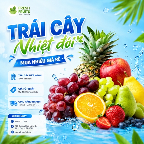 tone xanh dương nhạt, có nước