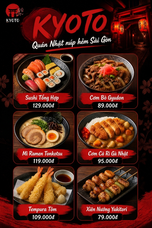 có hình minh họa món ăn