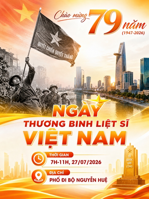 có hình ảnh của chiến sĩ ngày xưa, cầm cờ xung phong , đan xen với sự phát triển của thành phố ngày nay tạo sự giao thoa thế hệ