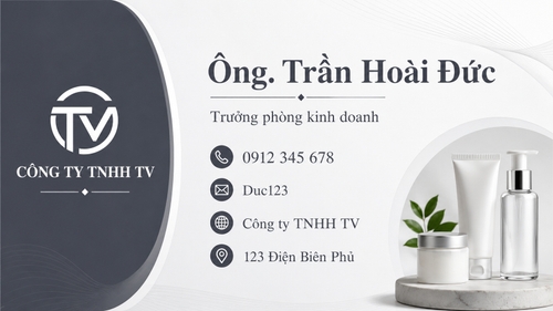 Font chữ có chân, màu xám đậm và trắng, phong cách đơn giản