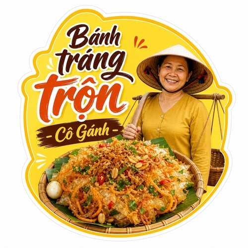 Tạo thiết kế nhãn decal bế theo Hình dạng: Bo theo thiết kế kích thước 5 x 5 cm, bố cục...