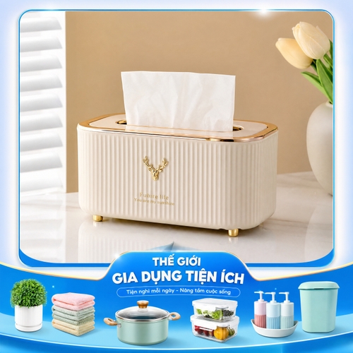 các sản phẩm gia dụng gia đình, màu sắc tươi sáng hiện đại