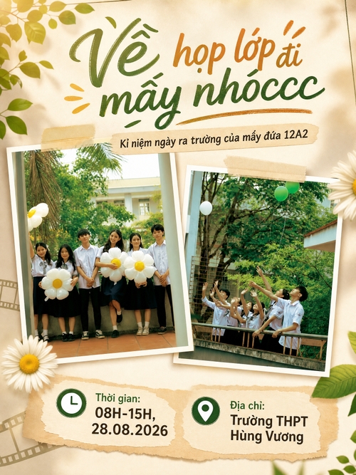 Từ hình https://media.penci.vn/bfc/image/transform/width=800,height=800/libs/images/2026/02/penci_pexels_pexels_lap_dinh_quoc_728742807_27910925.jpg kết hợp với https://media.penci.vn/bfc/image/transform/width=800,height=800/libs/images/2026/02/penci_pexels_pexels_lap_dinh_quoc_728742807_27910927.jpg cho ra thiết kế với nội dung: không để các icon địa chỉ, thời gian