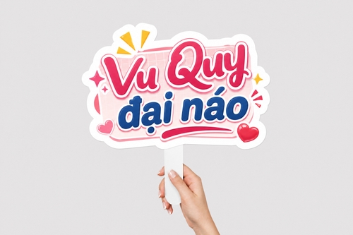 Nội dung thiết kế: Vu Quy đại náo