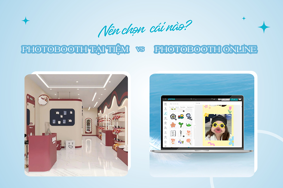 Chụp photobooth tại tiệm vs photobooth tự làm tại nhà – Nên chọn cái nào?