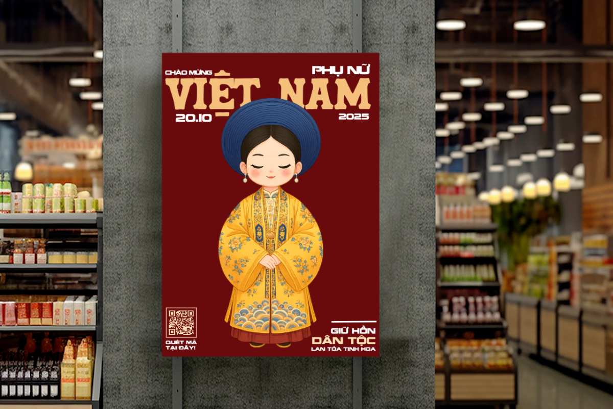 Tổng hợp mẫu Poster 20/10 sáng tạo, Social Post ngày Phụ nữ Việt Nam ấn tượng bạn nên tham khảo