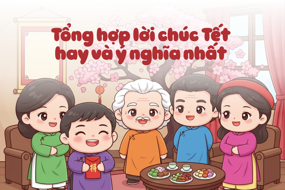 Gợi ý những câu chúc Tết hay, ngắn gọn và ý nghĩa nhất cho năm Bính Ngọ 2026