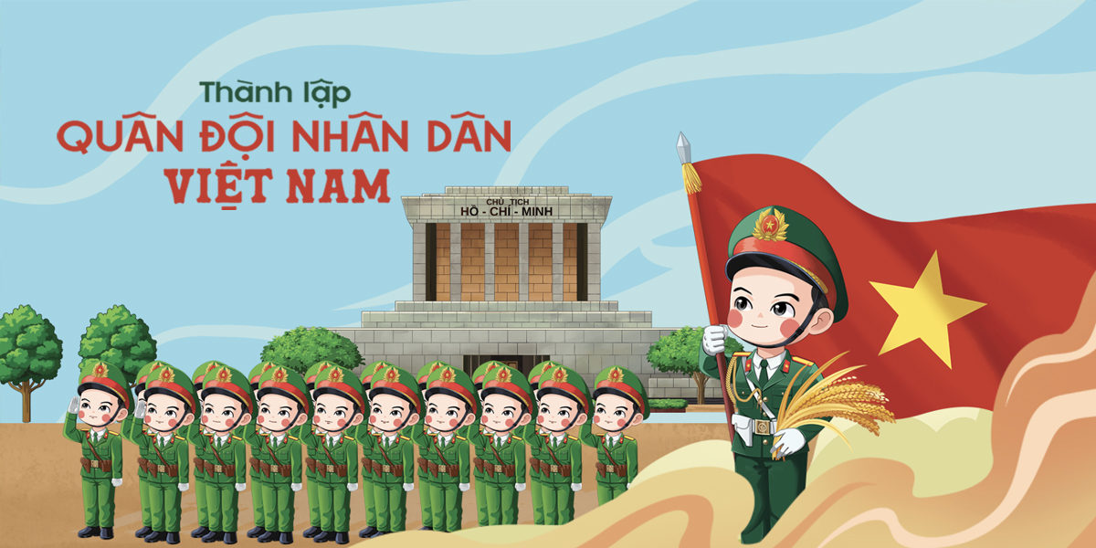 22/12: Ngày thành lập Quân đội nhân dân Việt Nam
