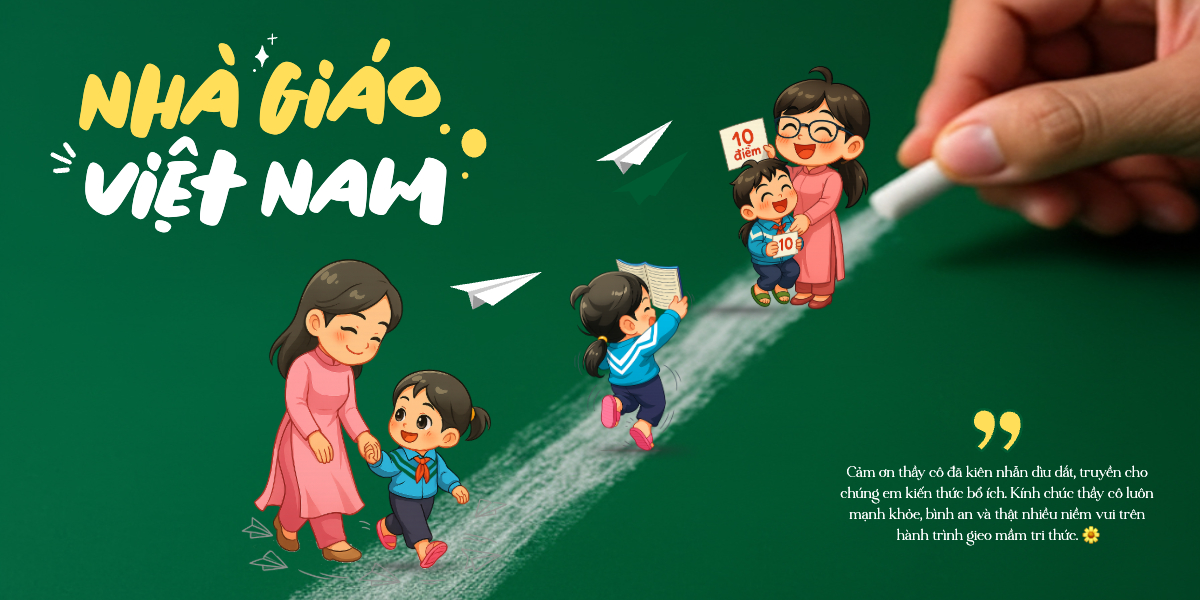 20/11: Ngày Nhà giáo Việt Nam
