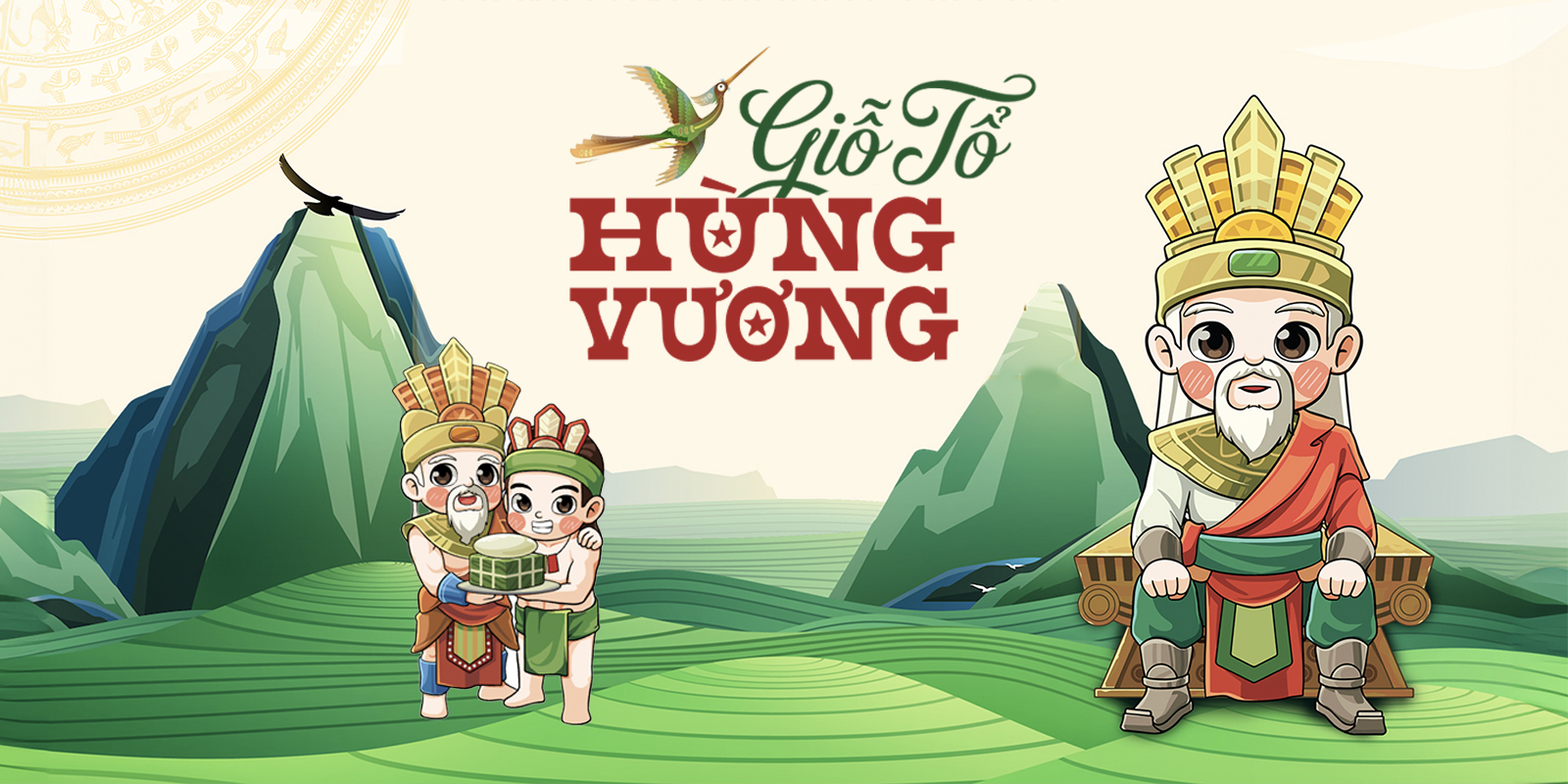 16/04: Giỗ Tổ Hùng Vương (Mùng 10/3 ÂL)