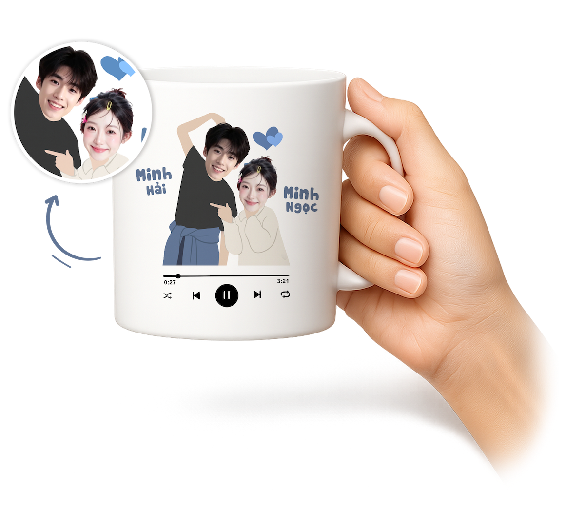 Chất lượng Ly sứ in hình cá nhân